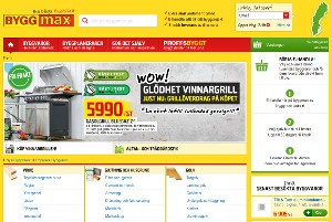 Byggmax hemsida screenshot 2016-05-27